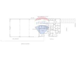 Pianta 2D - Capannone Via Puglia
 
18, Acquaviva delle Fonti - foto 37