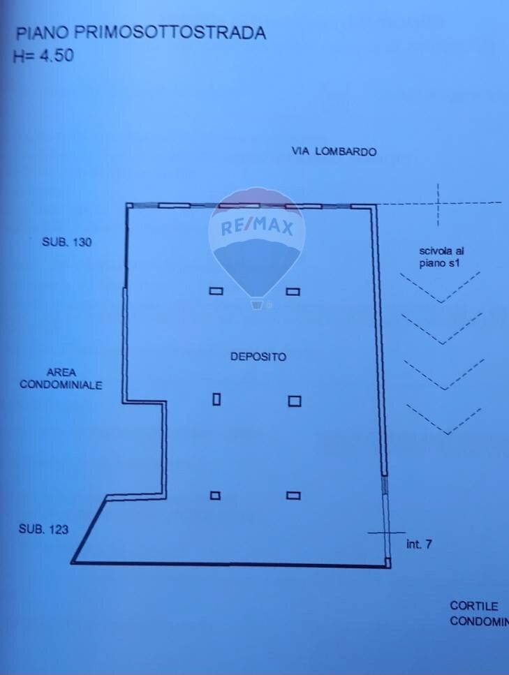 Pianta 2D - Magazzino Via Lombardo
 
2, San Gregorio di Catania - planimetria 1