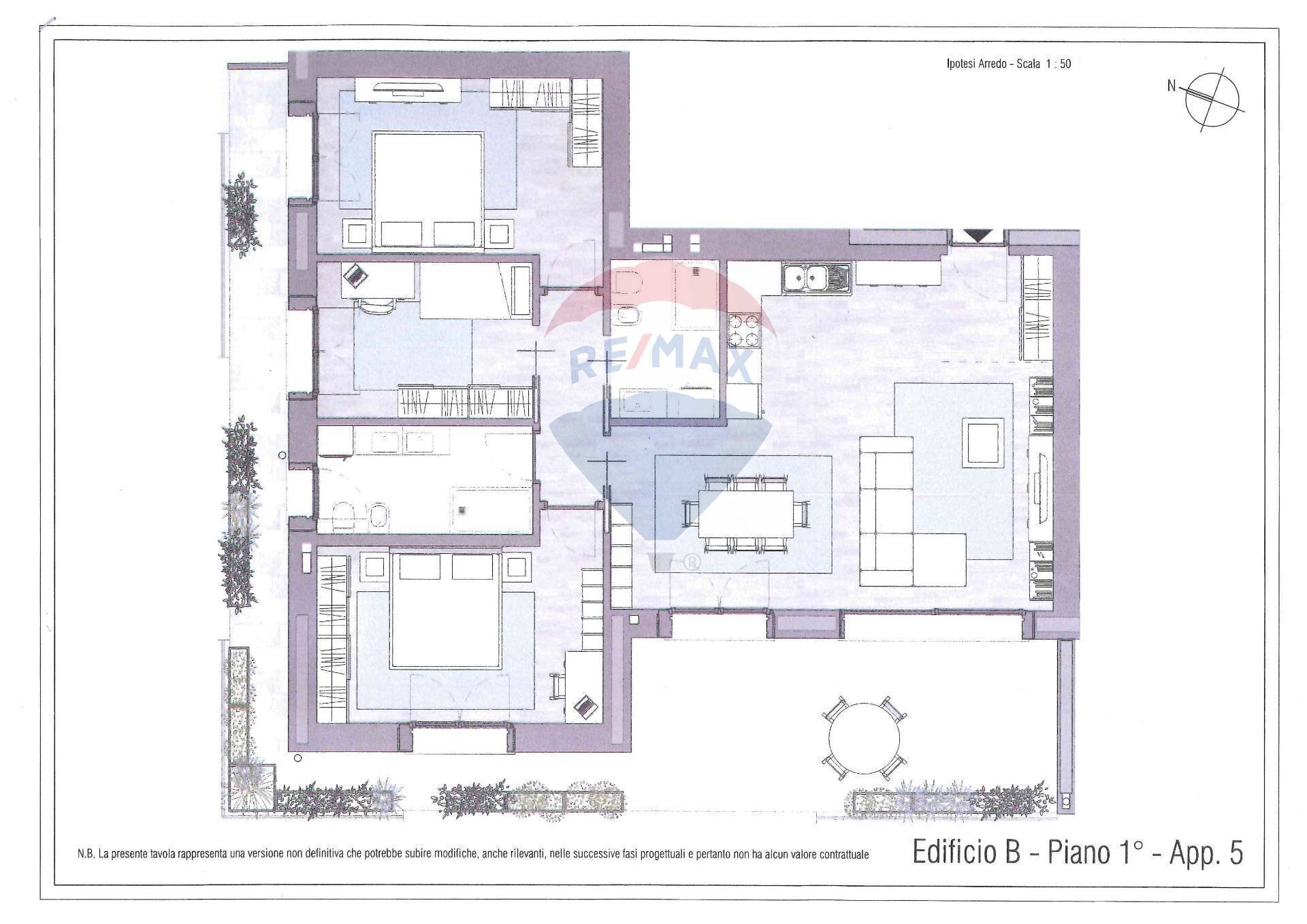 Pianta 2D - Quadrilocale Via Turati
 
1, Biassono - planimetria 1