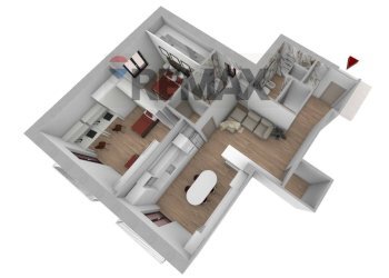 Pianta 3D - Quadrilocale Via Alcide de Gasperi
4, Mattinata - foto 10