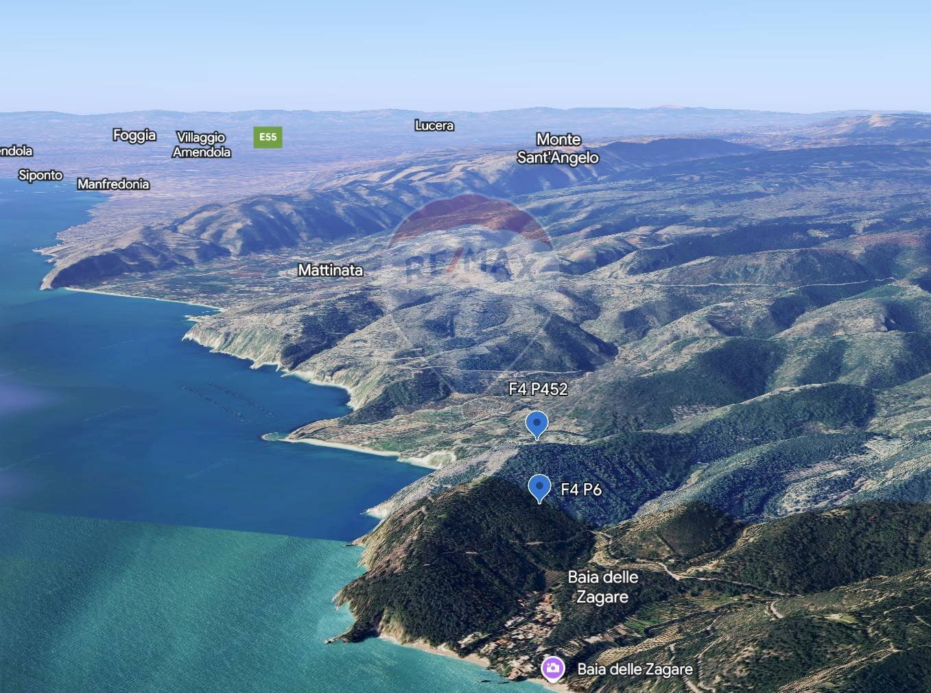 Vista dell\'acqua - Agricultural land Contrada Scappone, Mattinata - photo 1