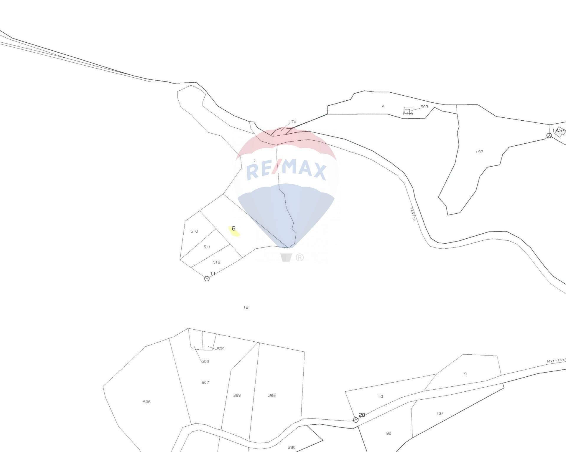 Pianta 2D - Agricultural land Contrada Scappone, Mattinata - floor plans 1