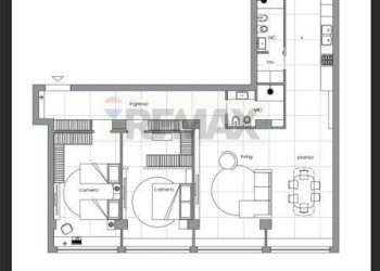 Pianta 2D - Appartamento Via San Giacomo
 
15, Napoli - foto 3