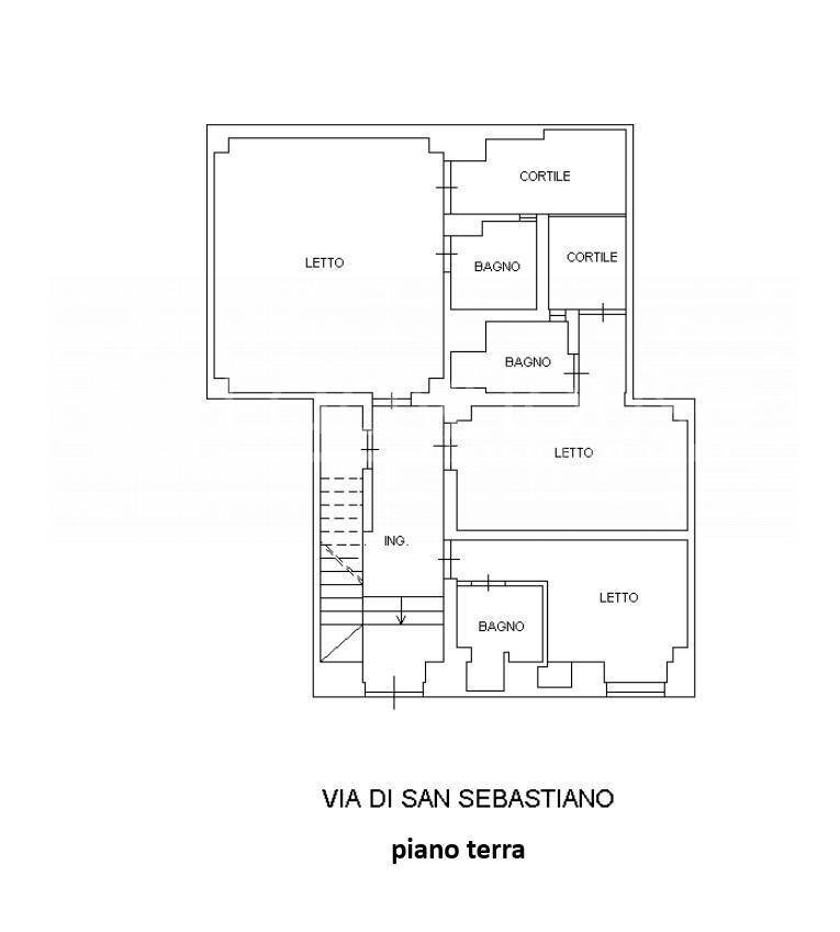 Foto 20 - Independent house Via di San Sebastiano, Gallipoli - floor plans 1