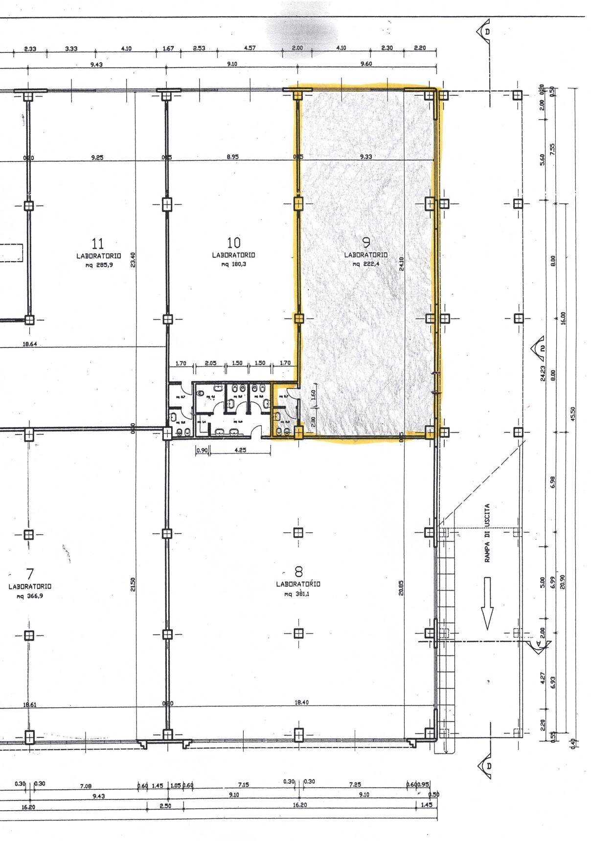Foto 8 - Attività Commerciale Via Salvo d'Acquisto
 
35, Pontedera - planimetria 1