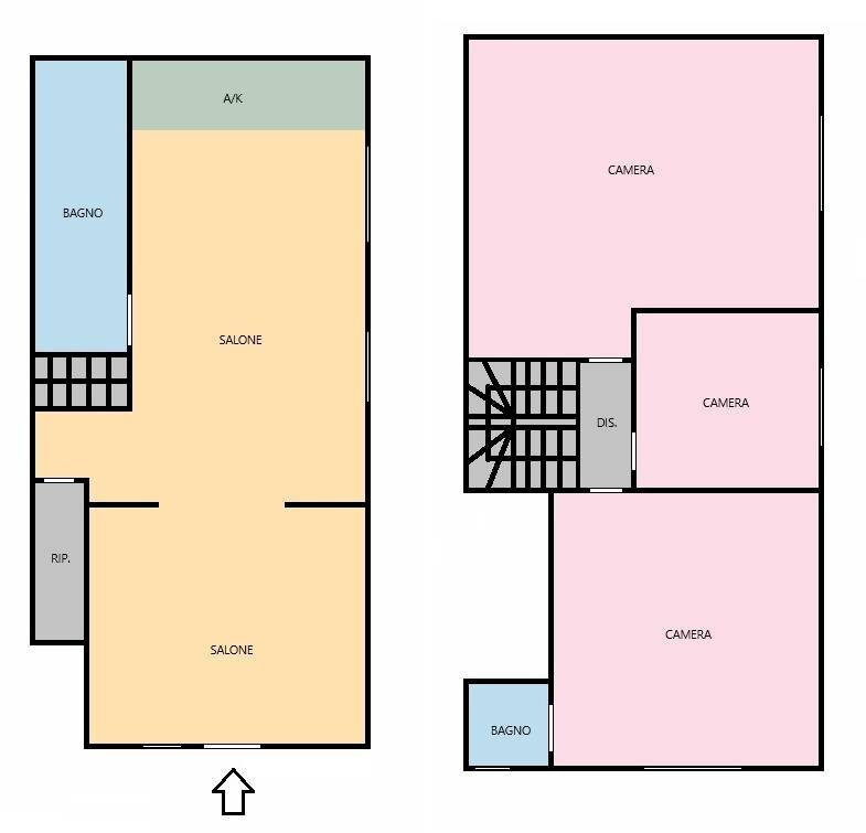 Foto 53 - Quadrilocale via della selva
 
32, Genzano di Roma - planimetria 1