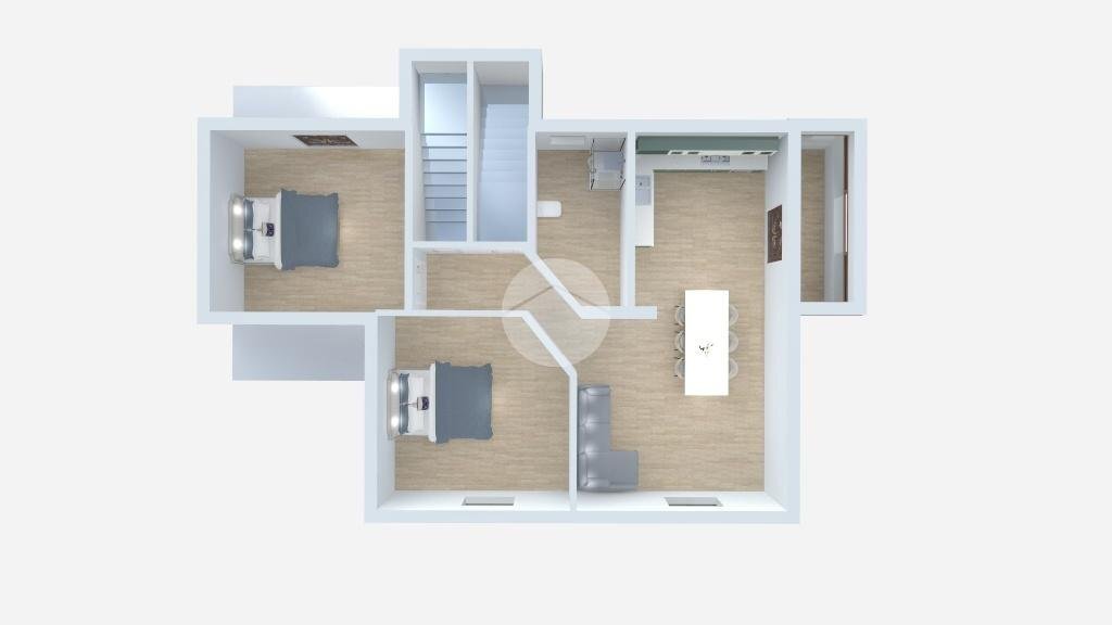 Quadrilocale Strada S. Benedetto, Imperia - planimetria 1