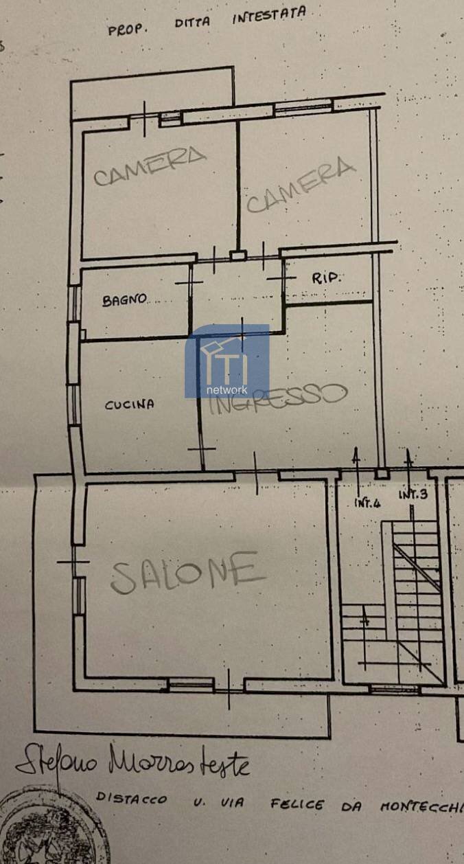 Foto 27 - Three-room apartment via felice da montecchio, Roma - floor plans 1