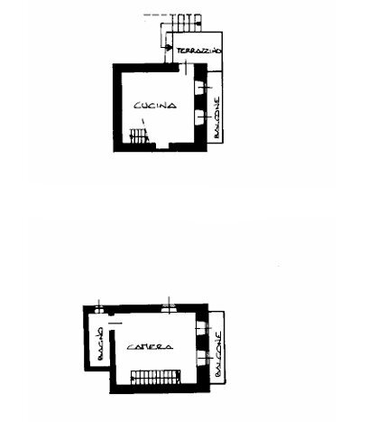 PLAN WEB CASA PICCOLA .png - Terratetto - Terracielo FRAZIONE LE COSTE  11, Lemie - planimetria 1