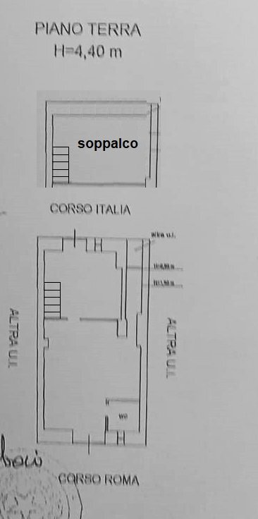 Casa semi indipendente via Roma, 37, Orta Nova - planimetria 1