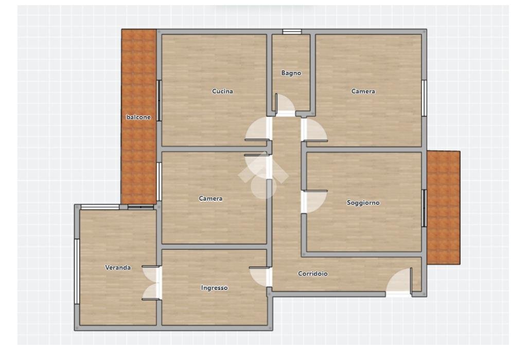 Apartment Via san rufino, Chiavari - floor plans 1