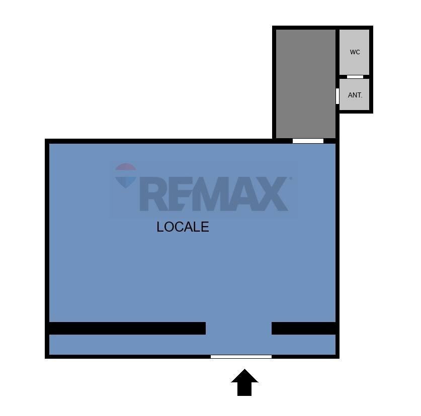 Pianta 2D - One-room apartment VIA MARTUCCI
 
38, Napoli - floor plans 1