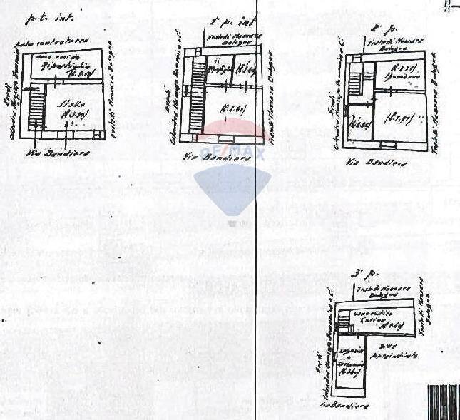Pianta 2D - Casa semi indipendente Via Bandiera
 
72/73, Capizzi - planimetria 1