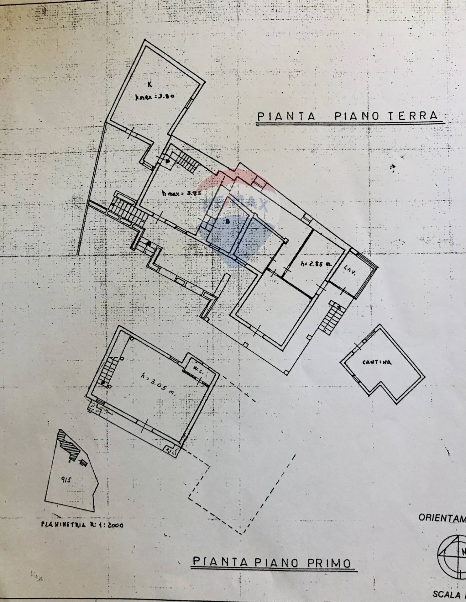 Pianta 2D - Villa Pedara - floor plans 1