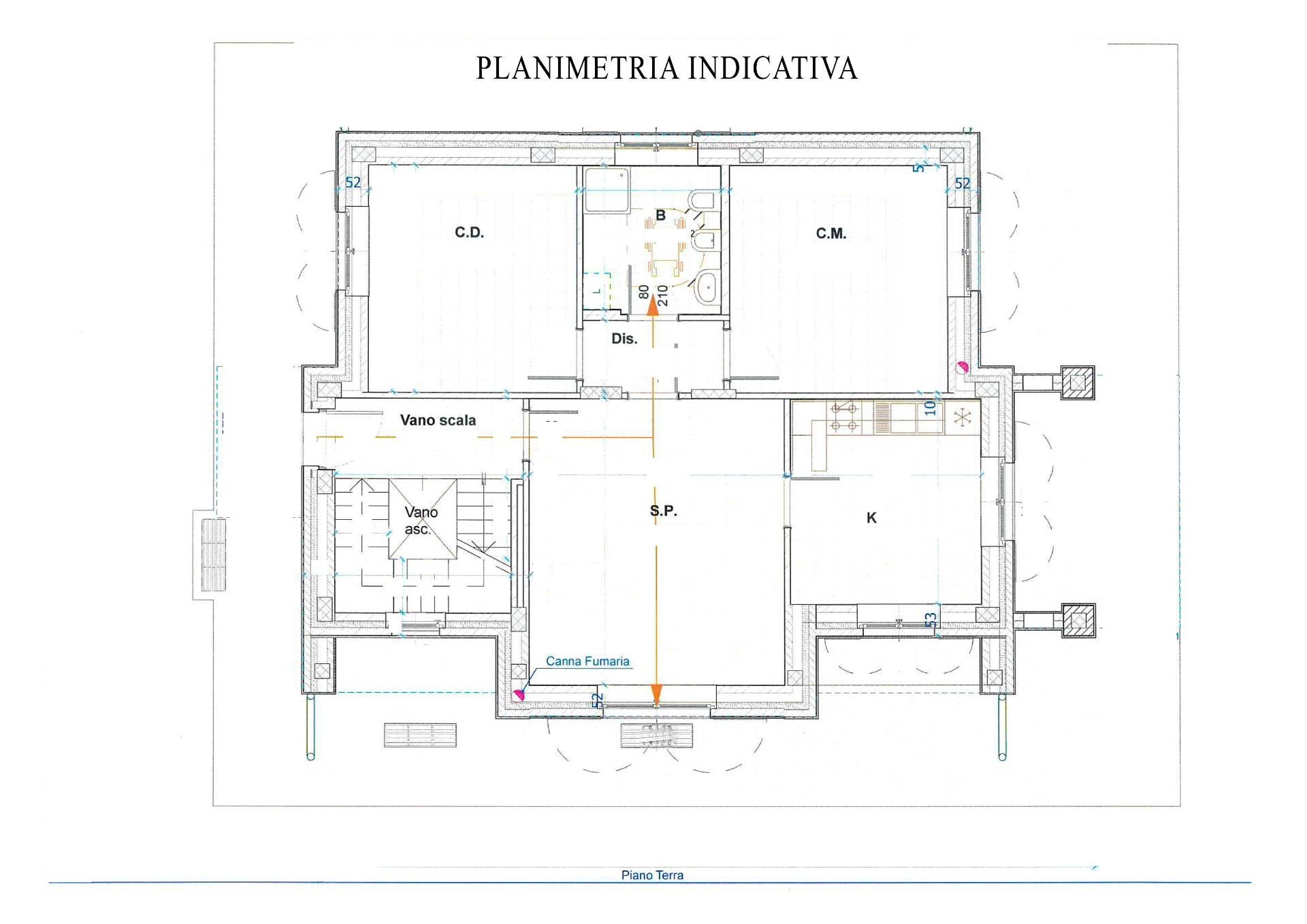 Foto 9 - Villa Strada Chieri
 
14, Pecetto Torinese - floor plans 1