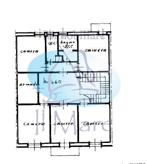 Foto 33 - Casa indipendente via verdi, Viareggio - planimetria 1