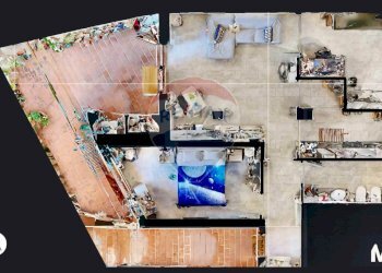 Pianta 3D - Three-room apartment Strada Valdirodi
 
28, Ospedaletti - photo 54