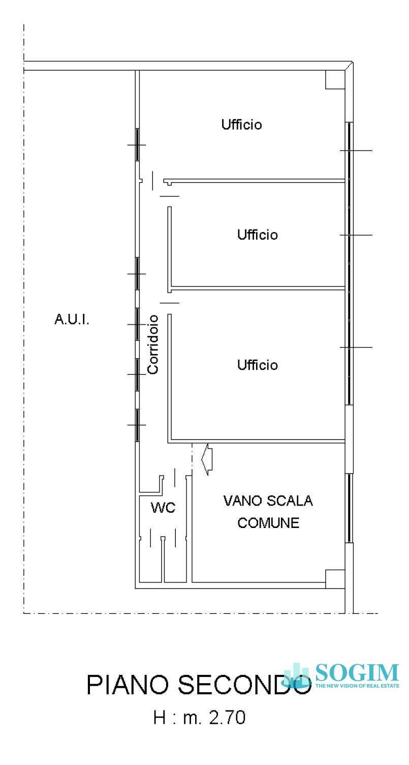Foto 22 - Capannone Via Parravicini, Albavilla - planimetria 1