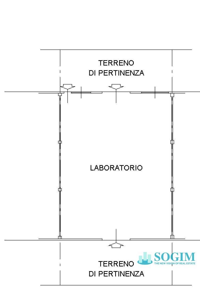 Foto 22 - Capannone Via Parravicini, Albavilla - planimetria 1
