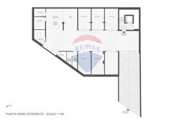 Pianta 2D - Trilocale via di Torre a Mare Mazzini Giuseppe
 
30, Bari - foto 12