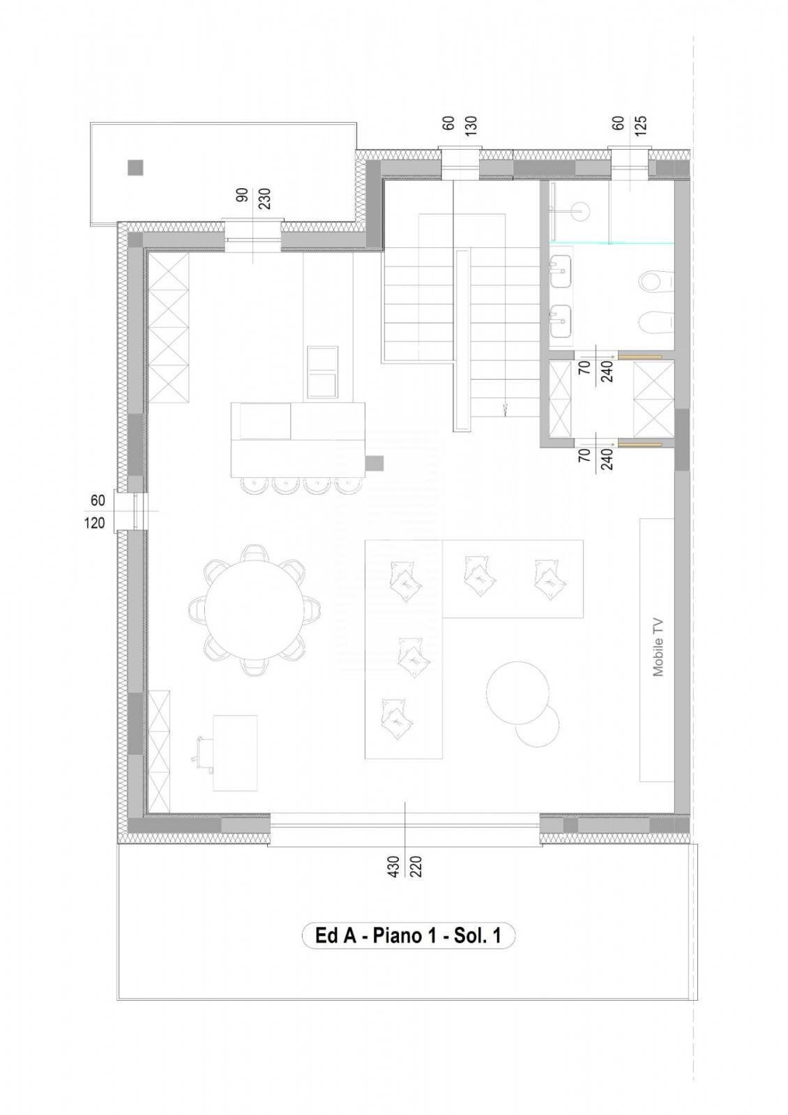Foto 22 - Casa semi indipendente Via Dei Prati
 
11, Polpenazze del Garda - planimetria 1