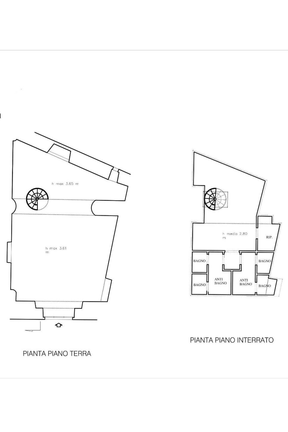 Office piazza del Quirinale, 42, Roma (neighborhood Centro Storico) - floor plans 1