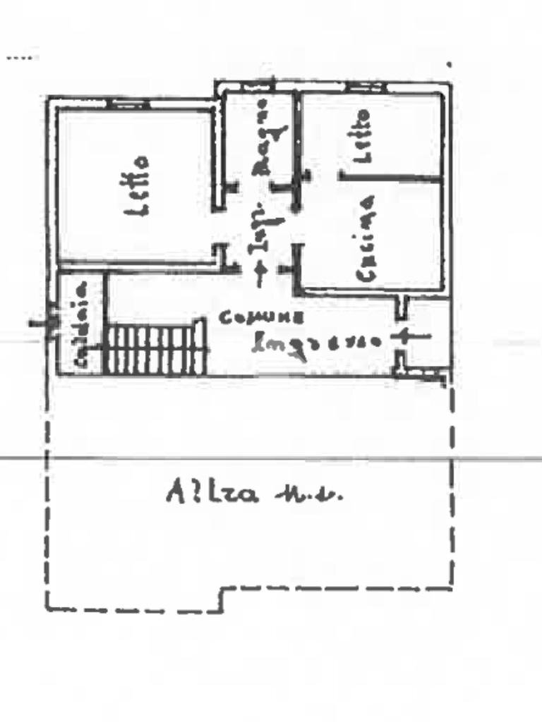 Trilocale Via Archimede, Cesenatico - planimetria 1