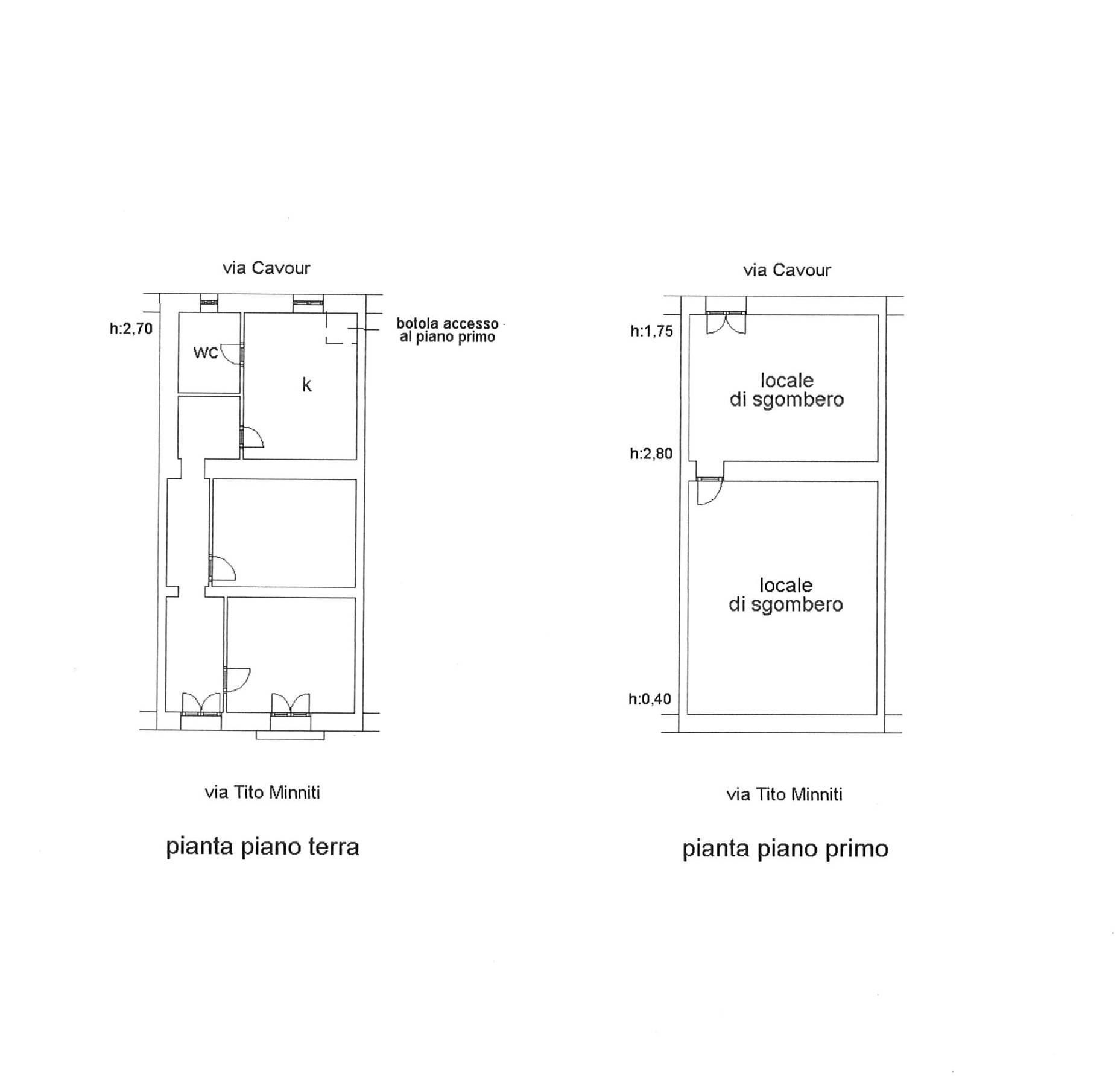 Foto 16 - Bilocale Via Tito Minniti
 
4, Buscemi - planimetria 1