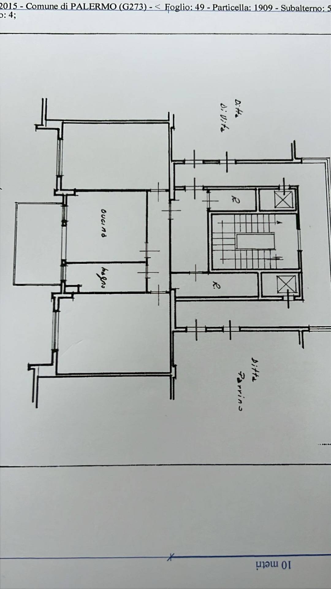 Foto 20 - Four-room apartment viale leonardo da vinci
 
84, Palermo - floor plans 1