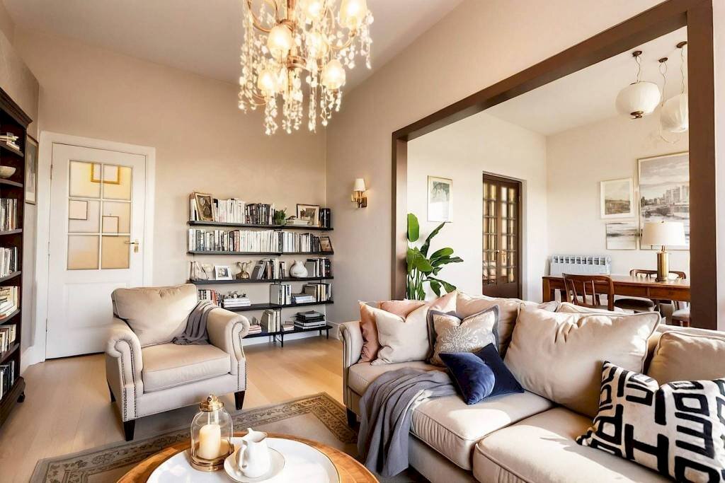 Salone - Appartamento via Pagano Doria, Genova - foto 2