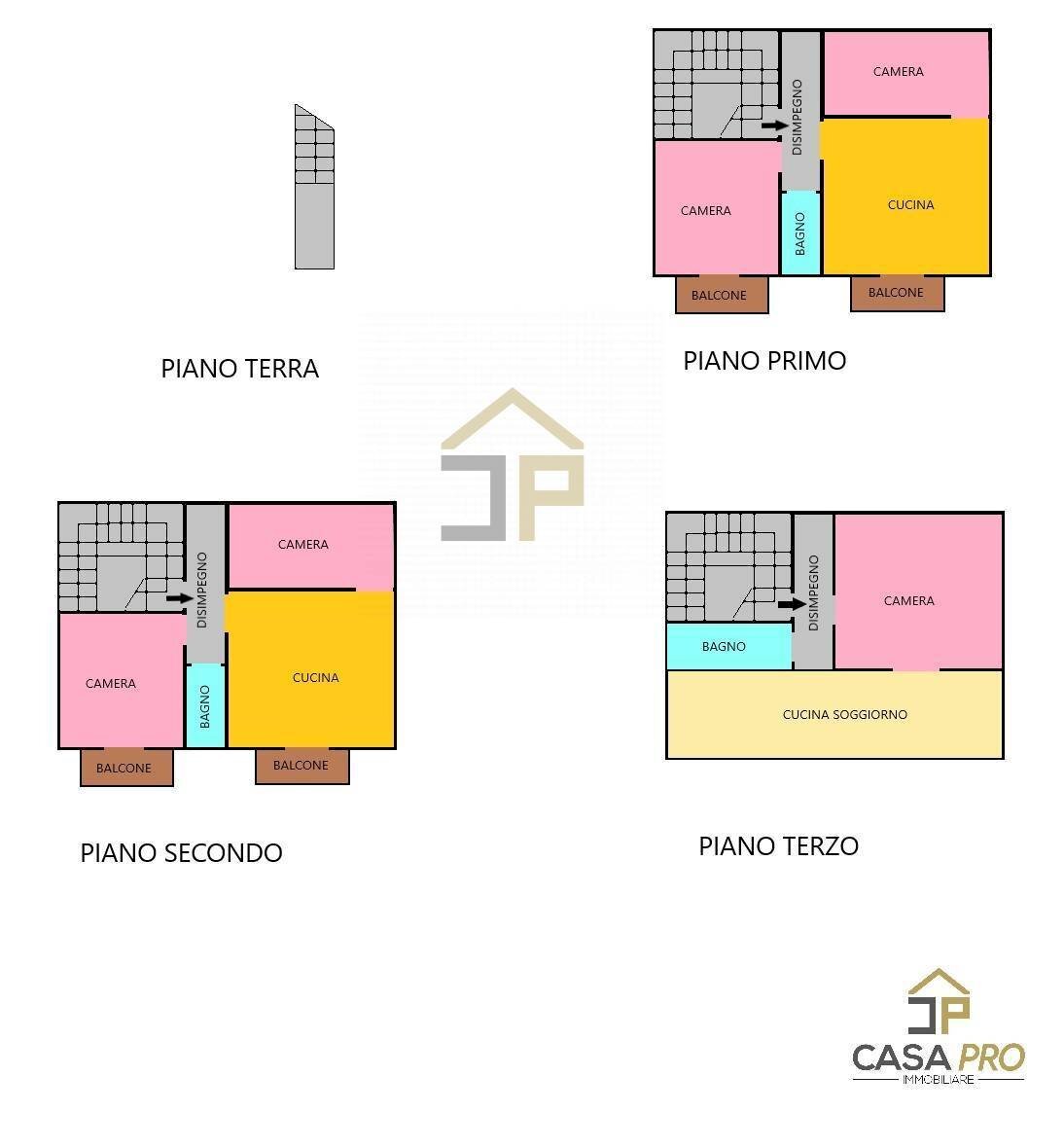 Foto 34 - Casa semi indipendente Via Pioppi, Castellammare del Golfo - planimetria 1