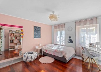 Camera da letto - Quadrilocale via Tetti Broglia, 6, Pino Torinese - foto 14