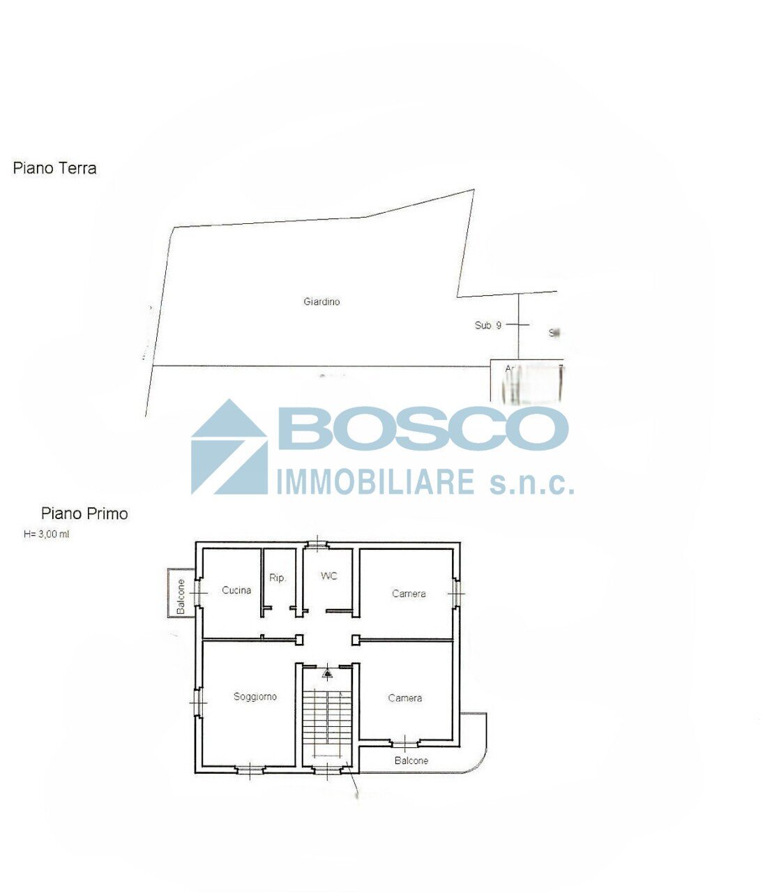 planimetria per pubblicazione.jpg - Quadrilocale via Del mattone, La Spezia - planimetria 1
