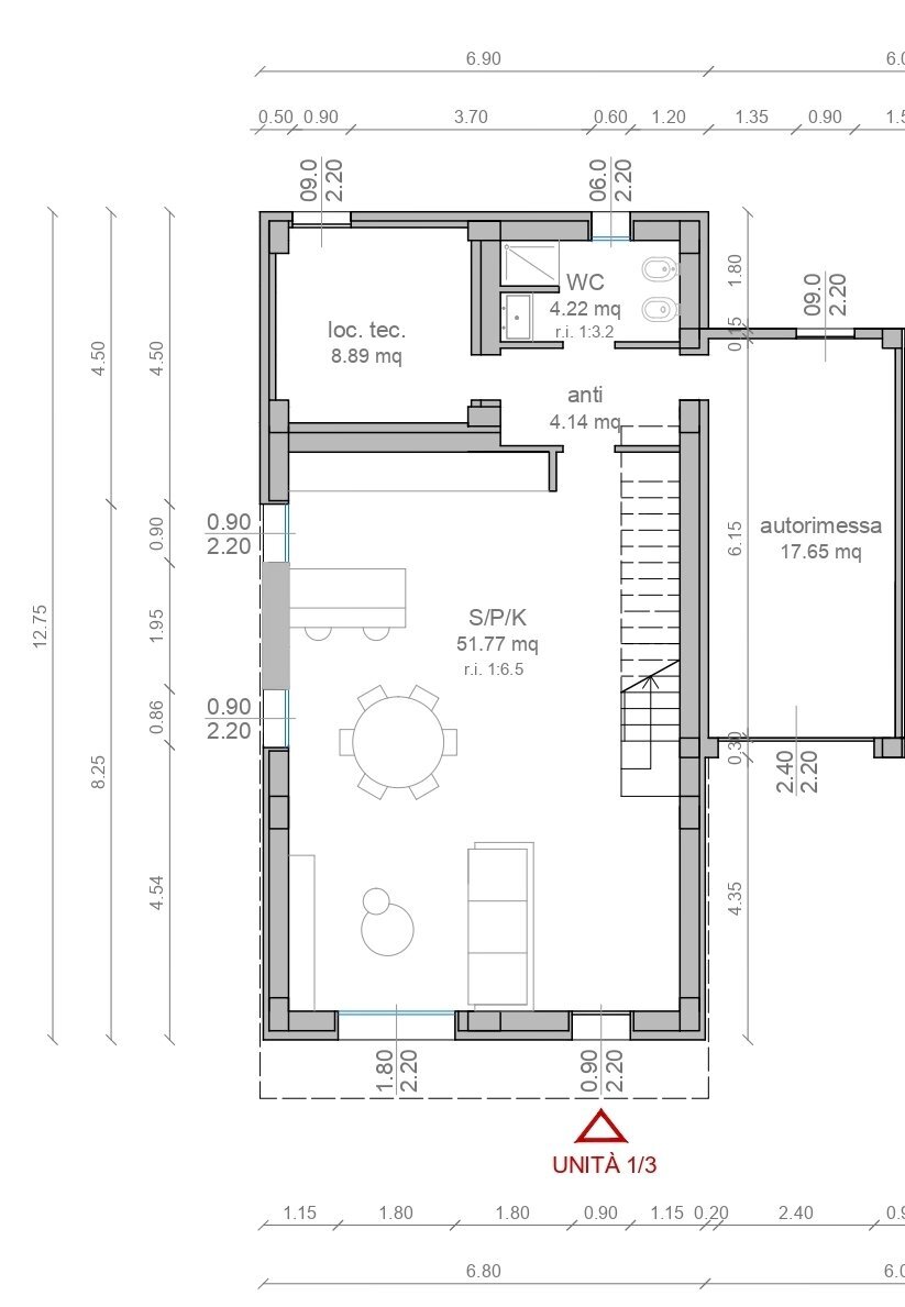 piante piano terra pdf_page-0001.jpg - Casa indipendente Reggio nell'Emilia - foto 2