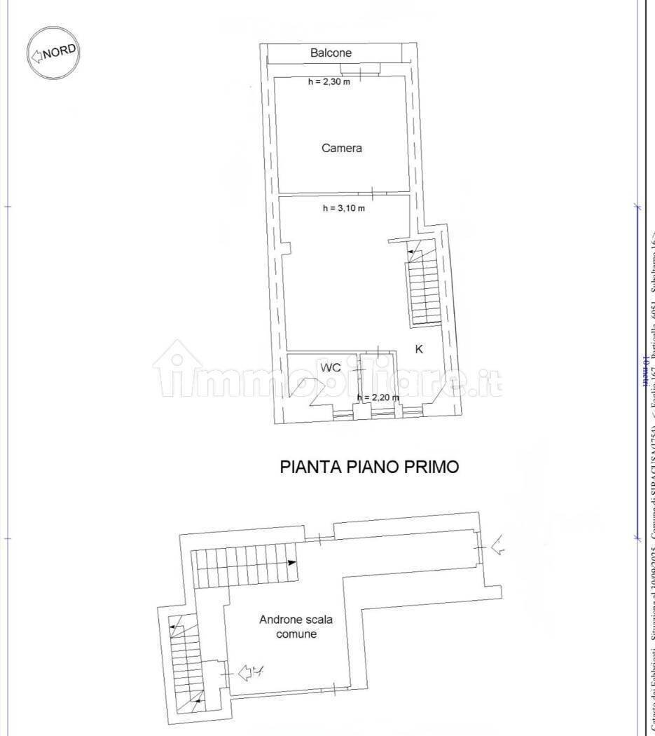 PLANIMETRIA.jpeg - Bilocale VIA VINCENZO MIRABELLA, Siracusa - planimetria 1