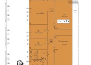 planimetria - Ufficio Via Gallarate, Milano - foto 18