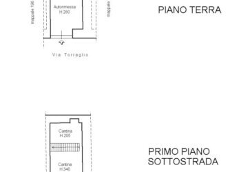 planimetria - Casa indipendente Via Torraglio, Volpedo - foto 37