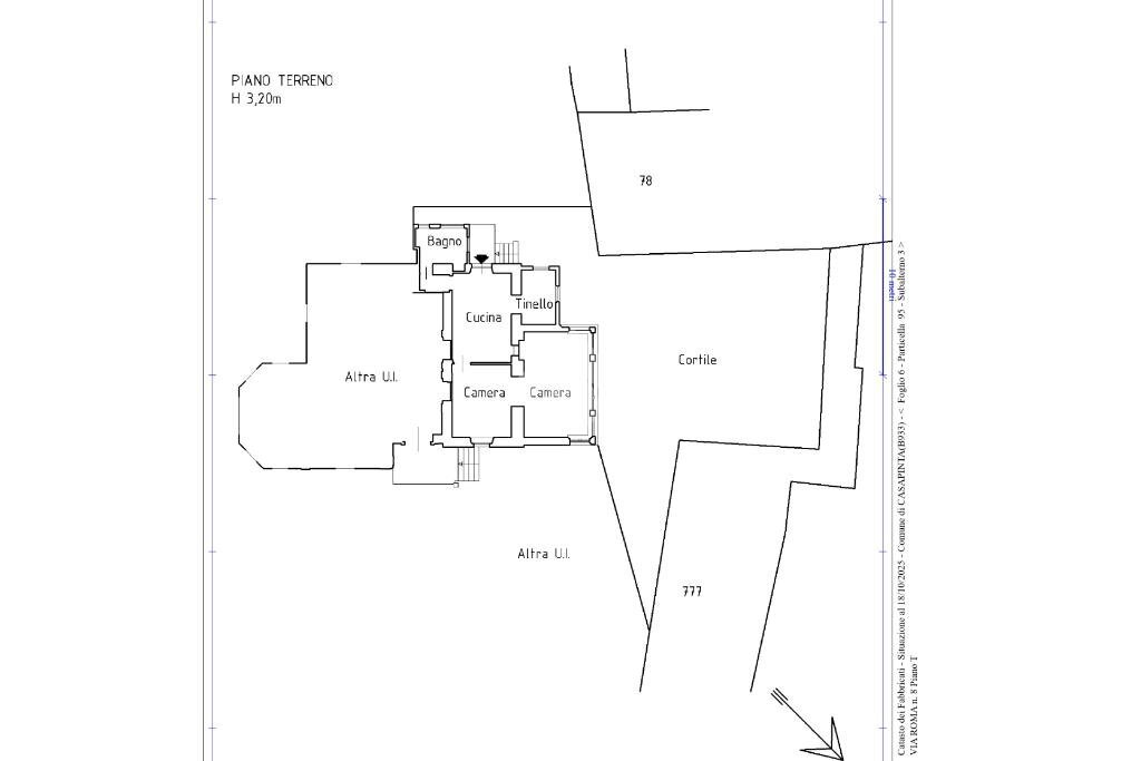 Villa Via Roma, Casapinta - floor plans 1