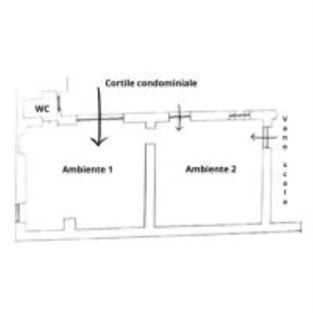 Commercial Premises Via Montanaro, 16, Torino (neighborhood Barriera Milano) - floor plans 1