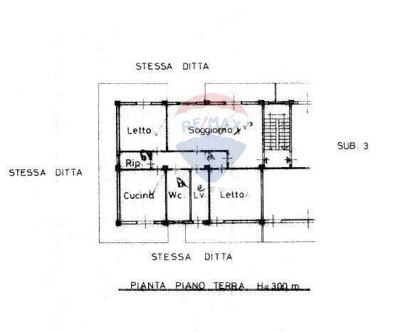 Pianta 2D - Trilocale Via Luisella
 
20, Catania - planimetria 1