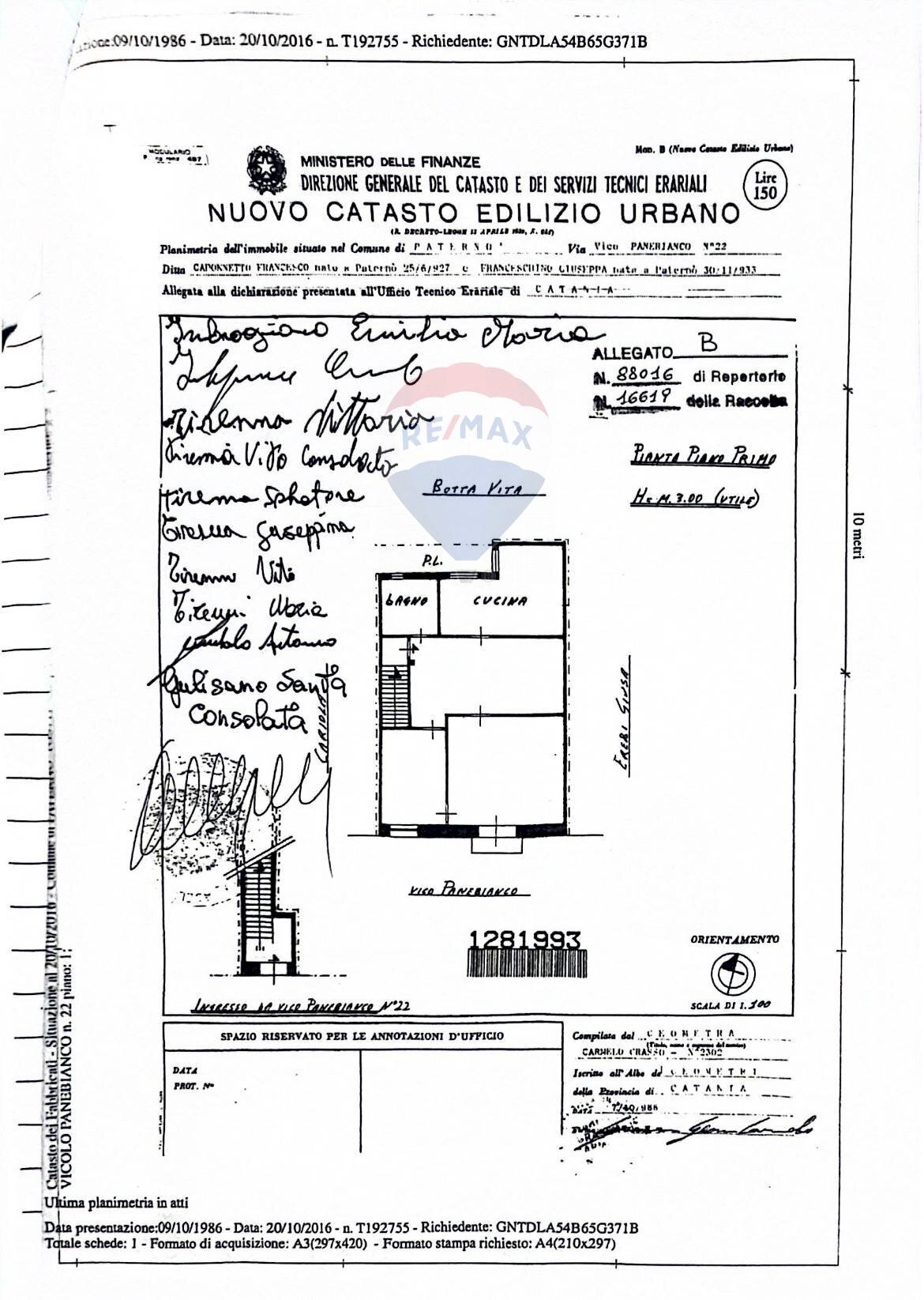 Pianta 2D - Casa indipendente Vicolo Panebianco
 
22, Paterno - planimetria 1