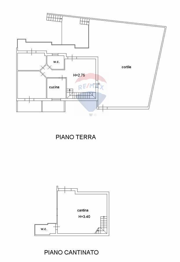 Pianta 2D - Apartment via Torretta
 
253 C, Acireale - floor plans 1