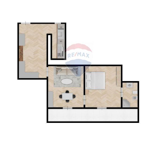 Pianta 2D - Casa indipendente Via San Bernardo Sopra
 
8, Carsoli - planimetria 1