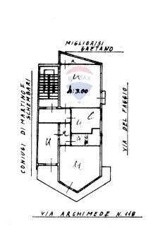 Pianta 2D - Appartamento via archimede
 
290, Ragusa - planimetria 1