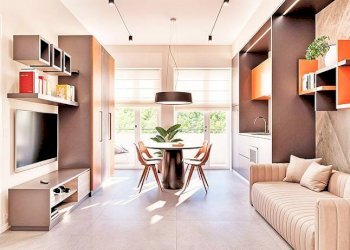 Soggiorno - One-room apartment via gugliemo d'alzano, Bergamo - photo 4