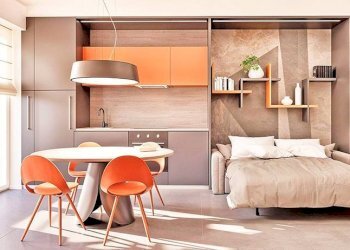 Soggiorno - One-room apartment via gugliemo d'alzano, Bergamo - photo 7