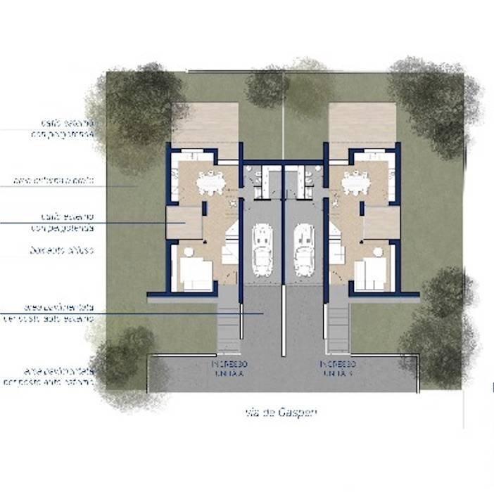 Foto 15 - Villa via castella
 
61b, San Pietro di Feletto - planimetria 1