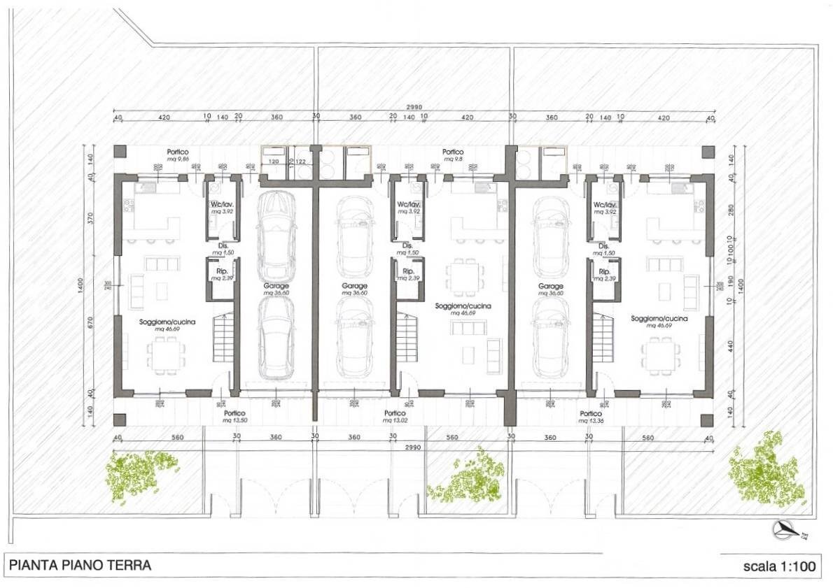 Foto 15 - Villa a Schiera via san rocco
 
1, Colle Umberto - planimetria 1