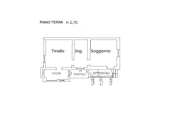 Rustico via Colli, 25, Torrevecchia Teatina - planimetria 1