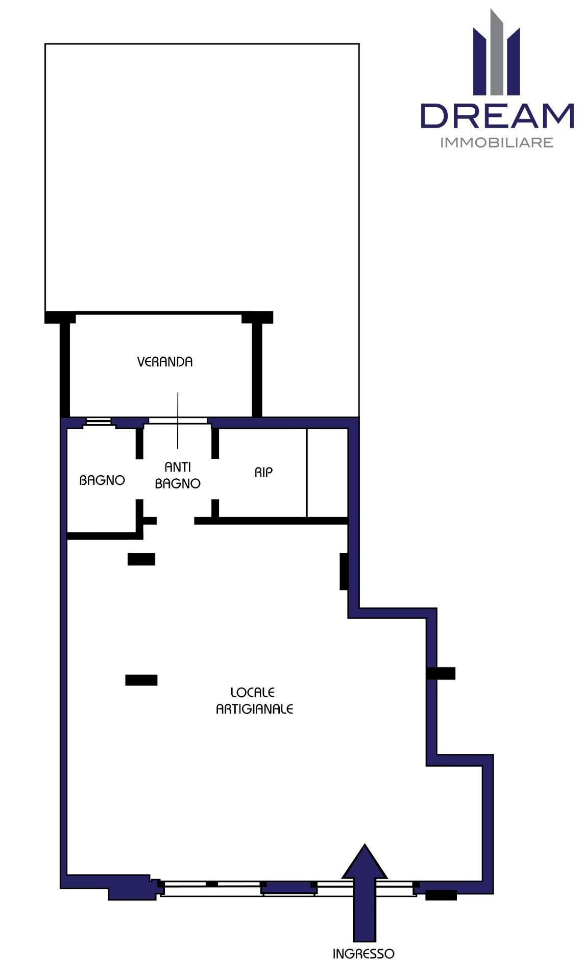 Foto 17 - Locale Commerciale via Ildebrando Pizzetti, Quartu Sant'Elena - planimetria 1